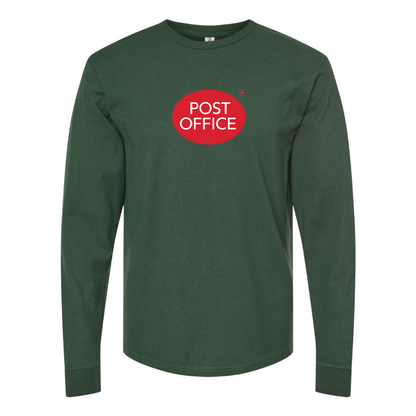 Men's Post Office Logo Long Sleeve T-Shirt