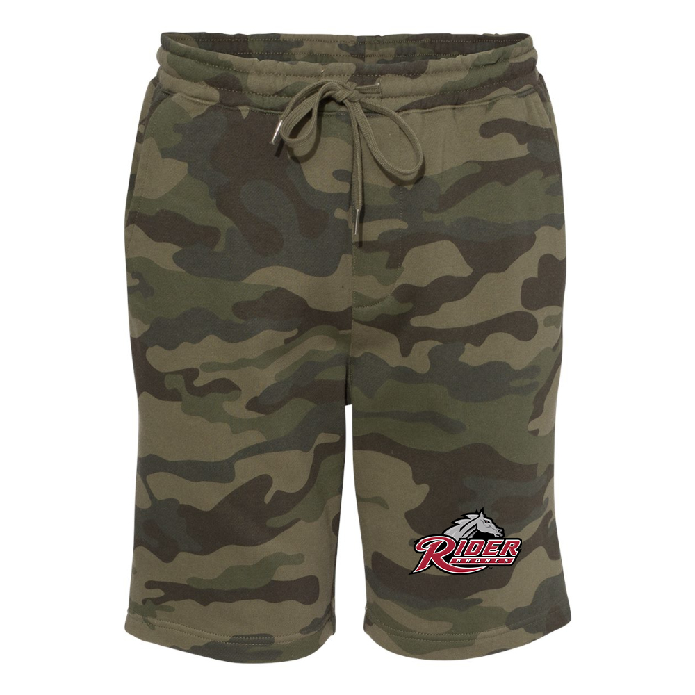 Men's Rider Broncs Logo Independent Trading Co Midweight Fleece Shorts