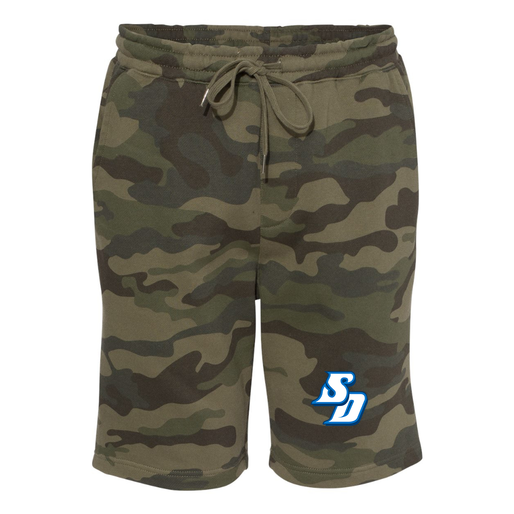 Men's San Diego Toreros Logo Independent Trading Co Midweight Fleece Shorts