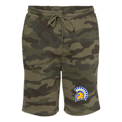Men's San Jose State Spartans Logo Independent Trading Co Midweight Fleece Shorts