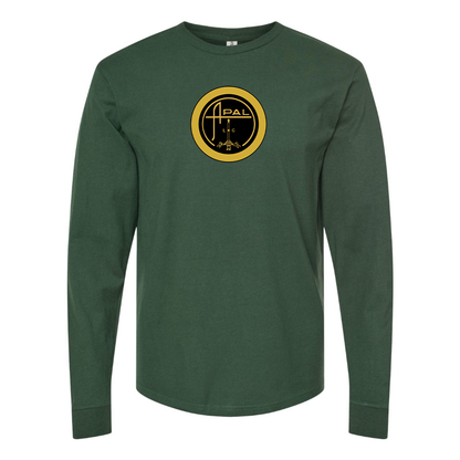 Men's  Apal Logo  Cotton Long Sleeve T-Shirt