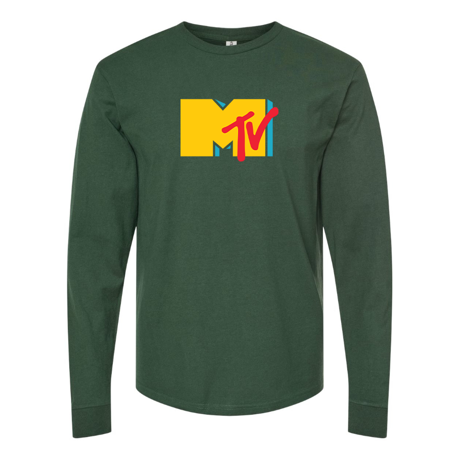 Men's MTV Logo Long Sleeve T-Shirt
