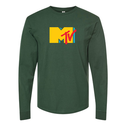 Men's MTV Logo Long Sleeve T-Shirt