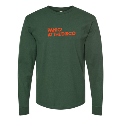 Men's Panic! At The Disco Logo Long Sleeve T-Shirt