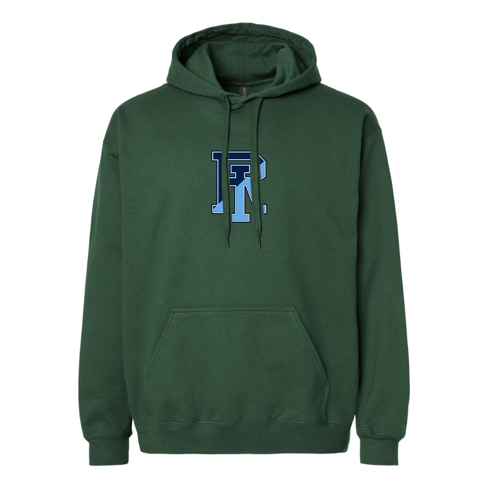 Men's Rhode Island Rams Logo Softstyle Midweight Hooded Sweatshirt