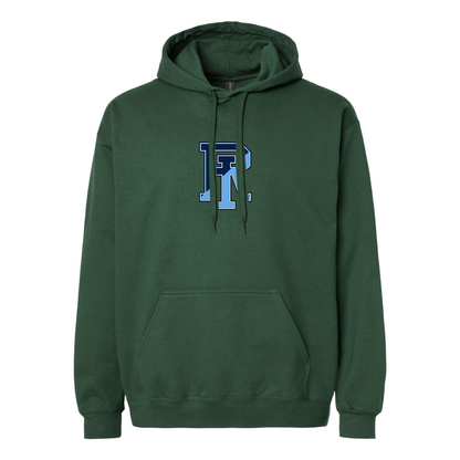 Men's Rhode Island Rams Logo Softstyle Midweight Hooded Sweatshirt