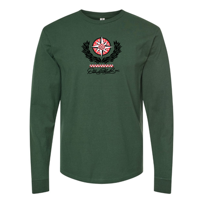Men's Dale Earnhardt Inc Logo Cotton Long Sleeve T-Shirt