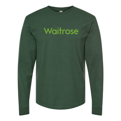 Men's Waitrose Logo Long Sleeve T-Shirt