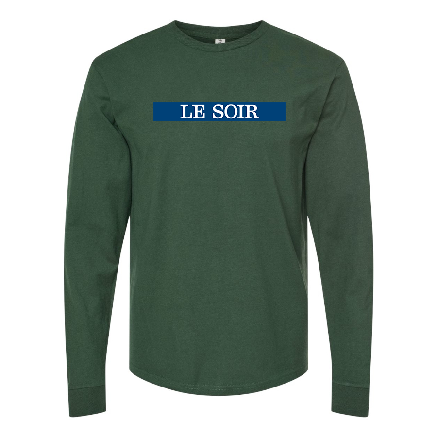 Men's Le soir Logo Long Sleeve T-Shirt