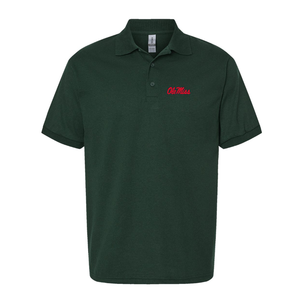 Men's Mississippi Rebels Logo Dry Blend Polo