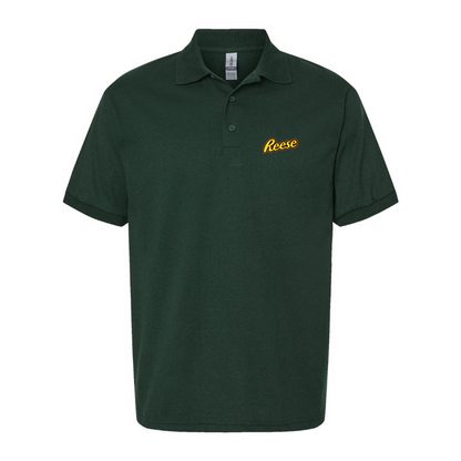 Men's Reese Peanut Butter Logo Dry Blend Polo
