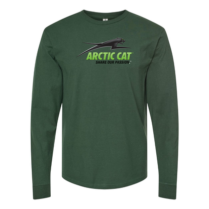 Men's  Arctic Cat  Logo Cotton Long Sleeve T-Shirt