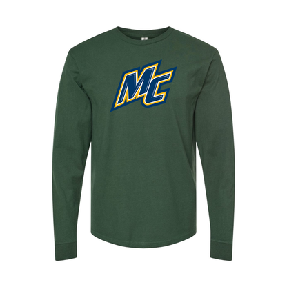 Men's Merrimack Warriors Logo Long Sleeve T-Shirt