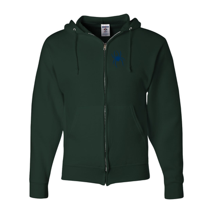 Men's Richmond Spiders Logo JERZEES NuBlend Full-Zip Hooded Sweatshirt