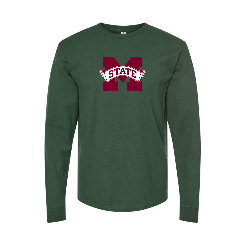 Men's Mississippi State Bulldogs Logo Long Sleeve T-Shirt