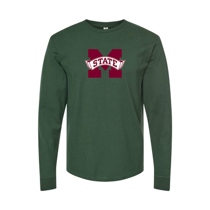 Men's Mississippi State Bulldogs Logo Long Sleeve T-Shirt