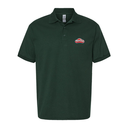Men's Play Doh Logo Dry Blend Polo