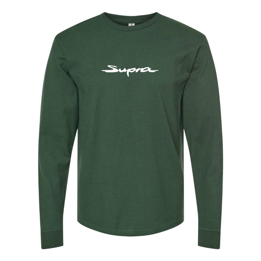 Men's Toyota Supra Logo Long Sleeve T-Shirt