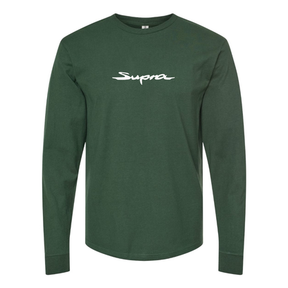 Men's Toyota Supra Logo Long Sleeve T-Shirt