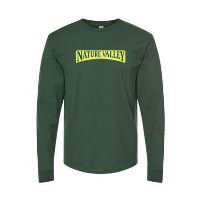 Men's Nature Valley Logo Long Sleeve T-Shirt
