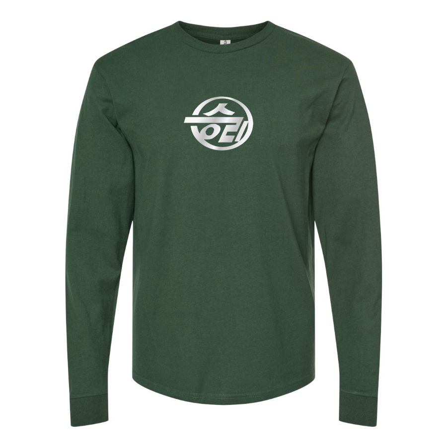 Men's Sungri Motor Plant Logo Long Sleeve T-Shirt