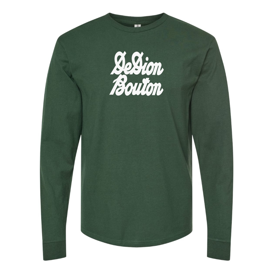 Men's De Dion Bouton Logo Cotton Long Sleeve T-Shirt