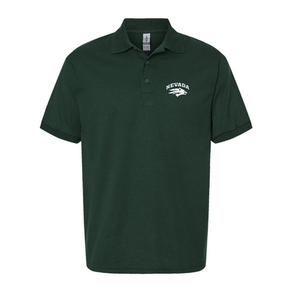 Men's Nevada Wolf Pack Logo Dry Blend Polo