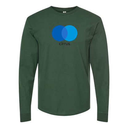 Men's Cirrus Logo Cotton Long Sleeve T-Shirt