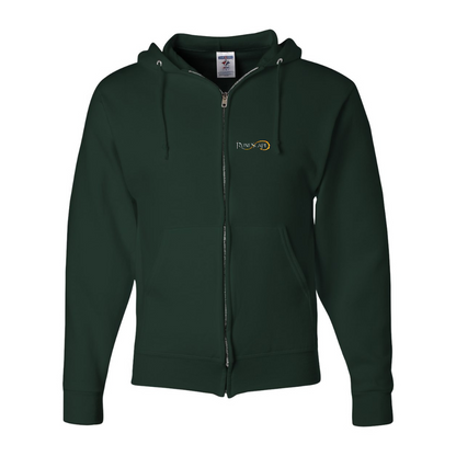 Men's Runescape Logo JERZEES NuBlend Full-Zip Hooded Sweatshirt