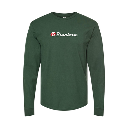 Men's Binatone Logo Long Sleeve T-Shirt