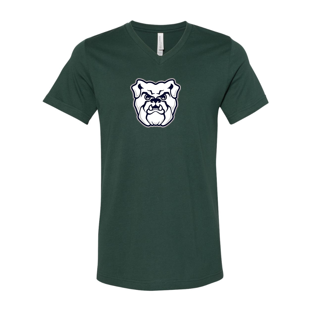 Butler Bulldogs BELLA  CANVAS - Jersey V-Neck T-Shirt