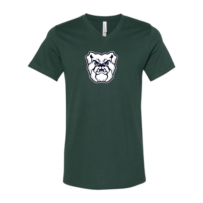 Butler Bulldogs BELLA  CANVAS - Jersey V-Neck T-Shirt
