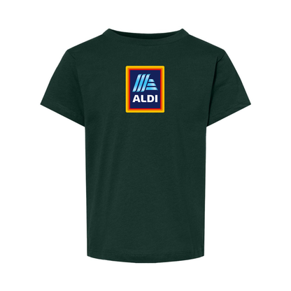 Aldi Logo BELLA  CANVAS Toddler Jersey Tee