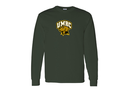 Men's UMBC Retrievers Gildan Heavy Cotton Long Sleeve T-Shirt
