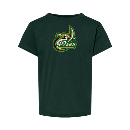 Charlotte 49ers BELLA  CANVAS Toddler Jersey Tee