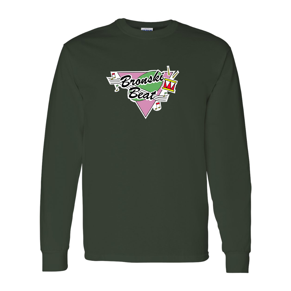 Men's  Bronski Beat Gildan Heavy Cotton Long Sleeve T-Shirt
