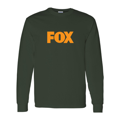 Men's  Fox  Gildan Heavy Cotton Long Sleeve T-Shirt
