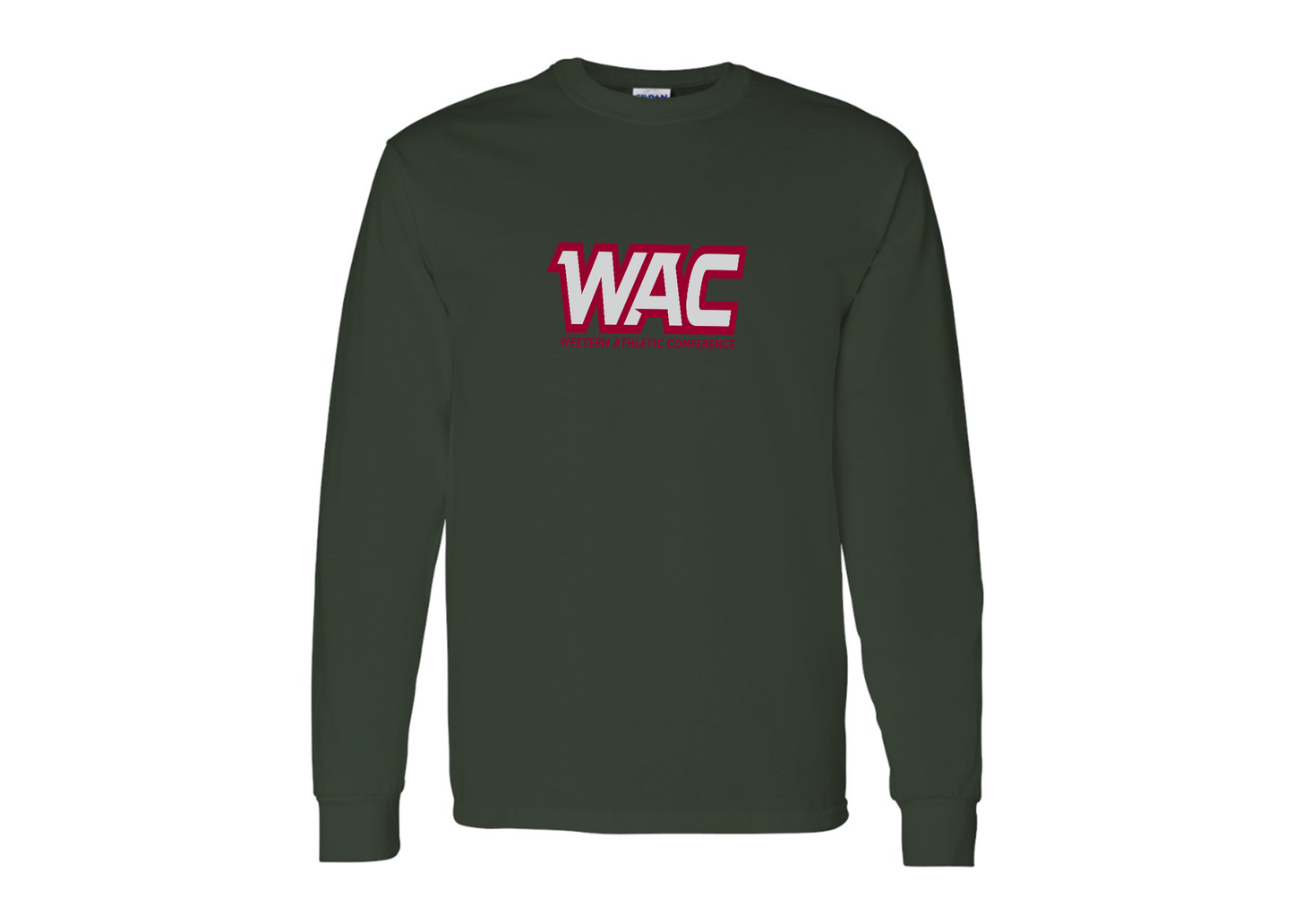 Men's Western Athletic Conference Gildan Heavy Cotton Long Sleeve T-Shirt