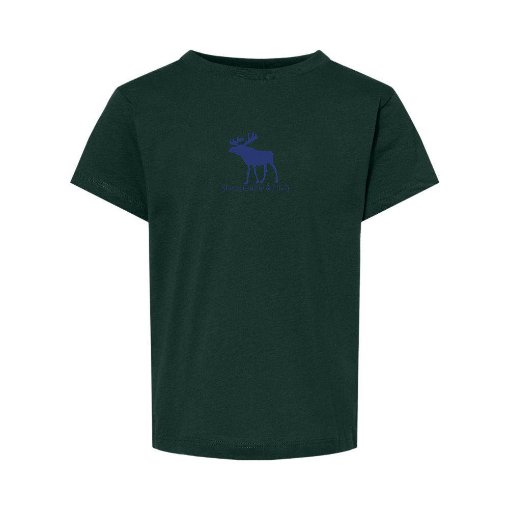 Abercrombie & Fitch Moose Logo BELLA  CANVAS Toddler Jersey Tee