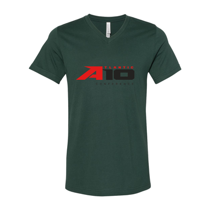 Atlantic 10 Conference  BELLA  CANVAS - Jersey V-Neck T-Shirt