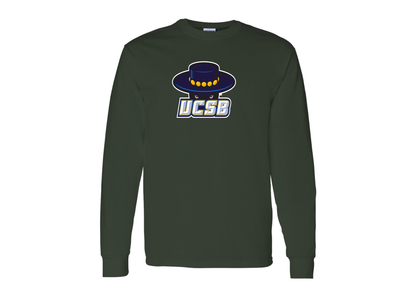Men's UCSB Gauchos Gildan Heavy Cotton Long Sleeve T-Shirt