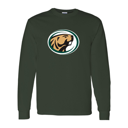 Men's  Bemidji State Beavers Gildan Heavy Cotton Long Sleeve T-Shirt