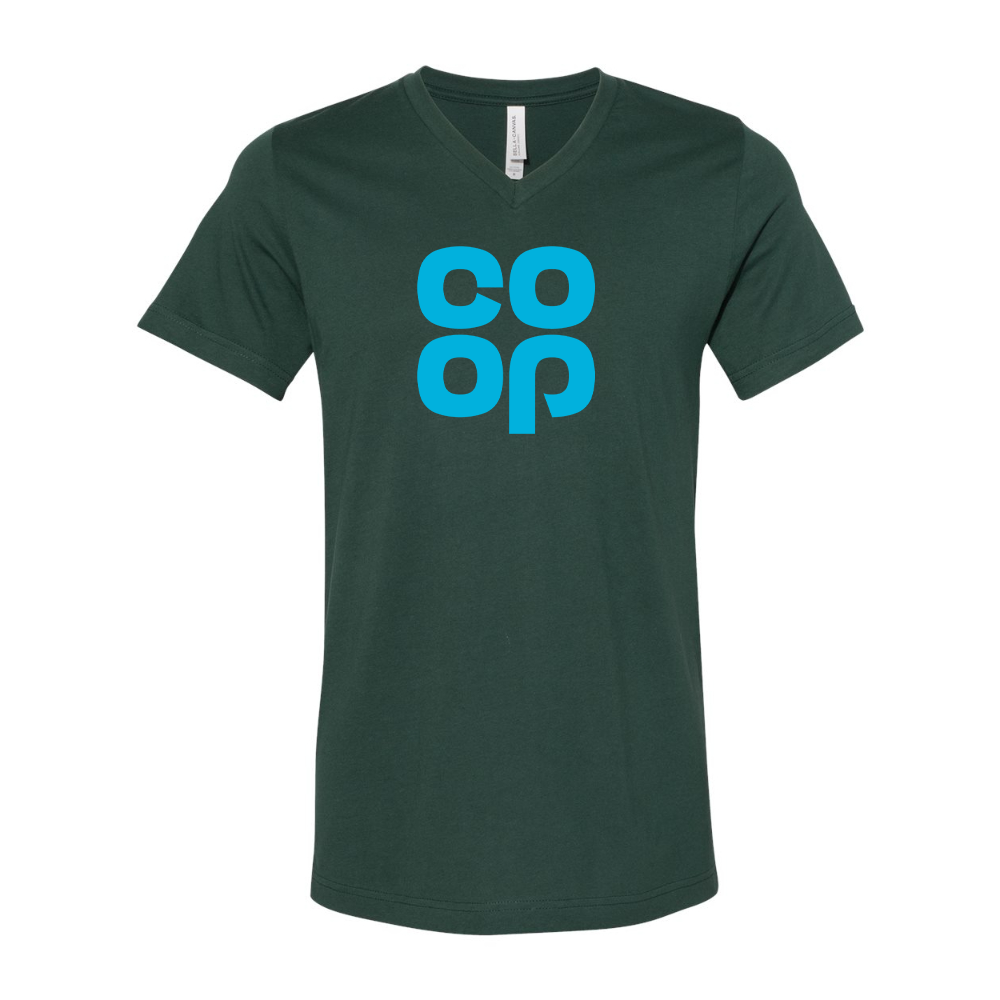 CoOp  BELLA  CANVAS - Jersey V-Neck T-Shirt