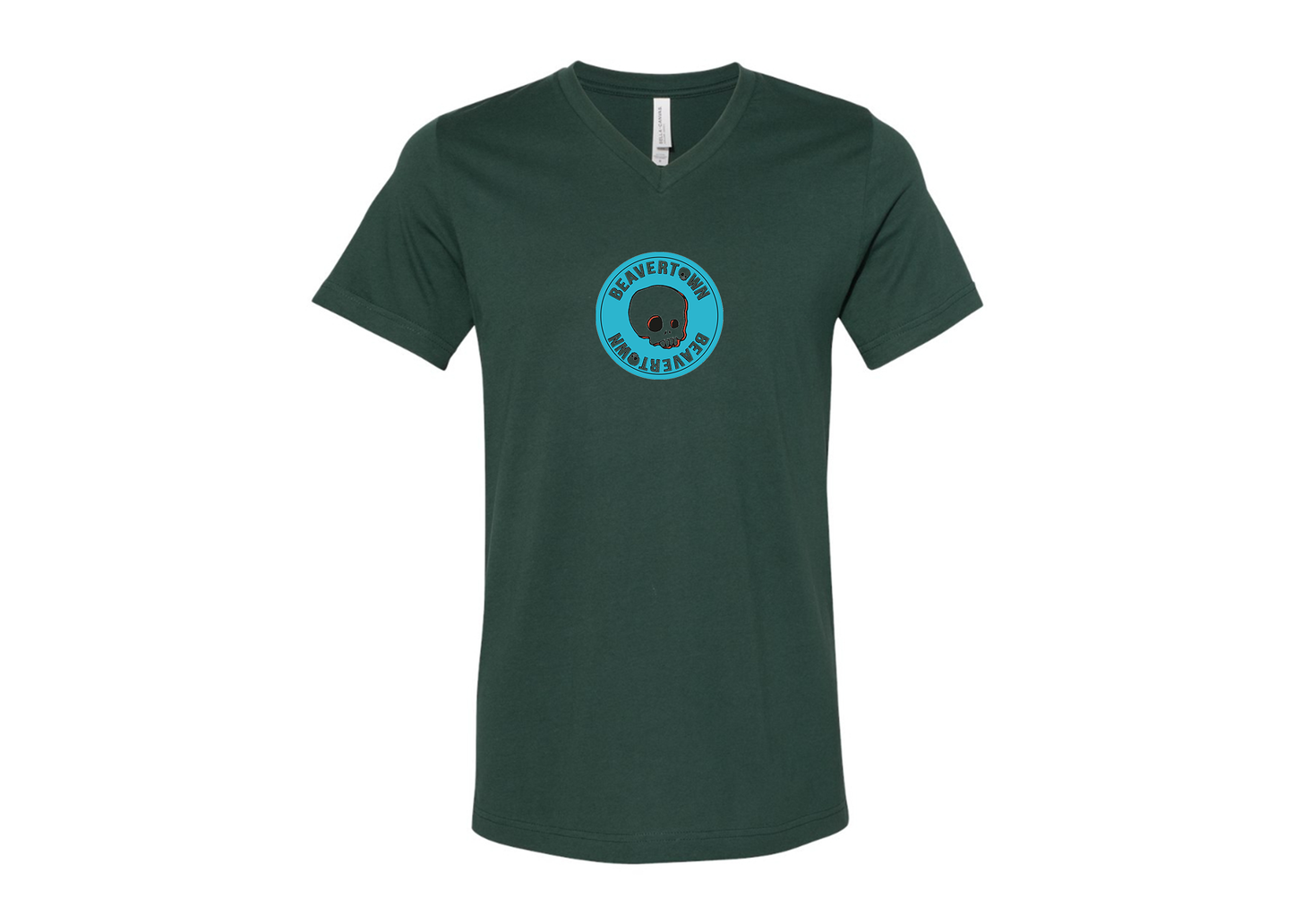 Beavertown Brewery BELLA  CANVAS - Jersey V-Neck T-Shirt