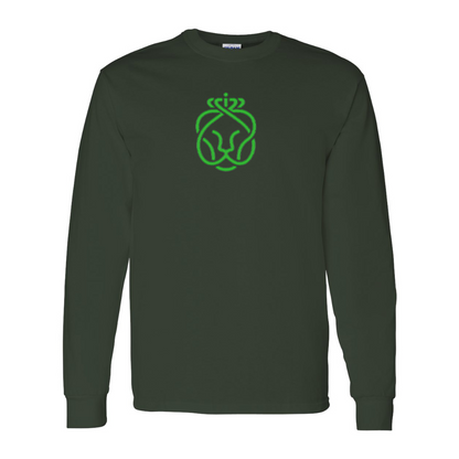 Men's Ahold Delhaize Symbol Gildan Heavy Cotton Long Sleeve T-Shirt