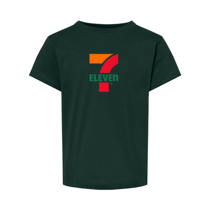 7 Eleven Logo BELLA  CANVAS Toddler Jersey Tee