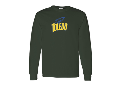 Men's Toledo Rockets Gildan Heavy Cotton Long Sleeve T-Shirt