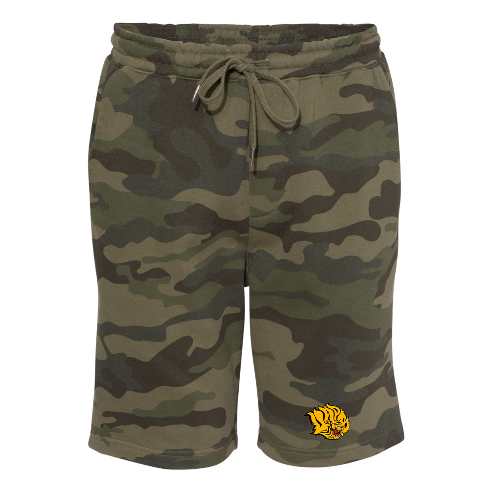 Men's Arkansas PB Golden Lions Independent Trading Co Midweight Fleece Shorts