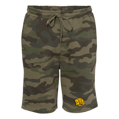 Men's Arkansas PB Golden Lions Independent Trading Co Midweight Fleece Shorts
