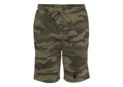 Men's Off-White Hand Independent Trading Co Midweight Fleece Shorts